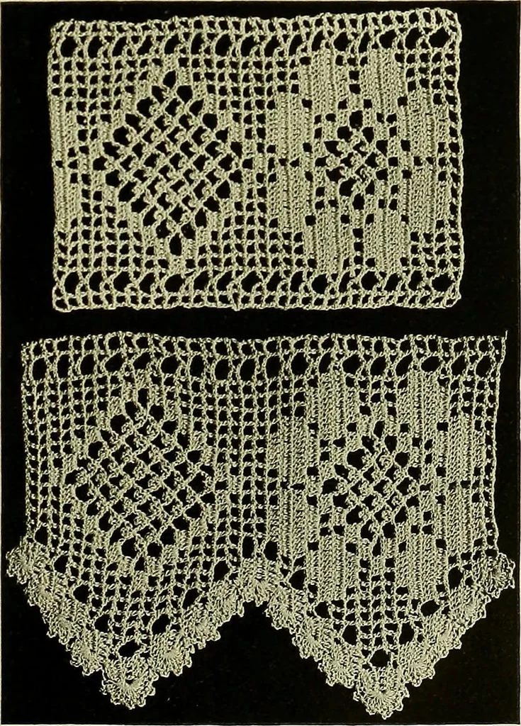 An illustration from Old and new designs in crochet work, 1900, leaf 30