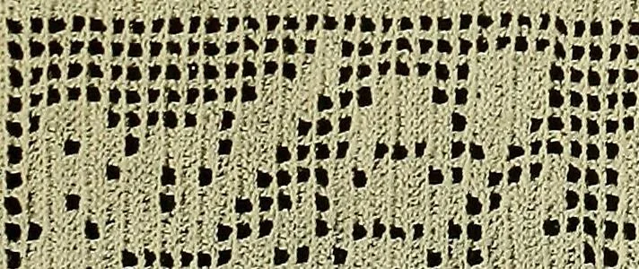 An illustration from Old and new designs in crochet work, 1900, leaf 34
