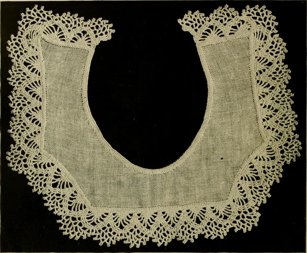 An illustration from Old and new designs in crochet work, 1900, leaf 35