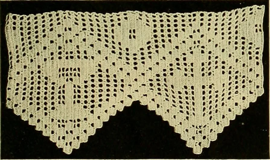 An illustration from Old and new designs in crochet work, 1900, leaf 36