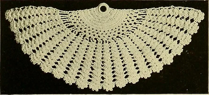 An illustration from Old and new designs in crochet work, 1900, leaf 36