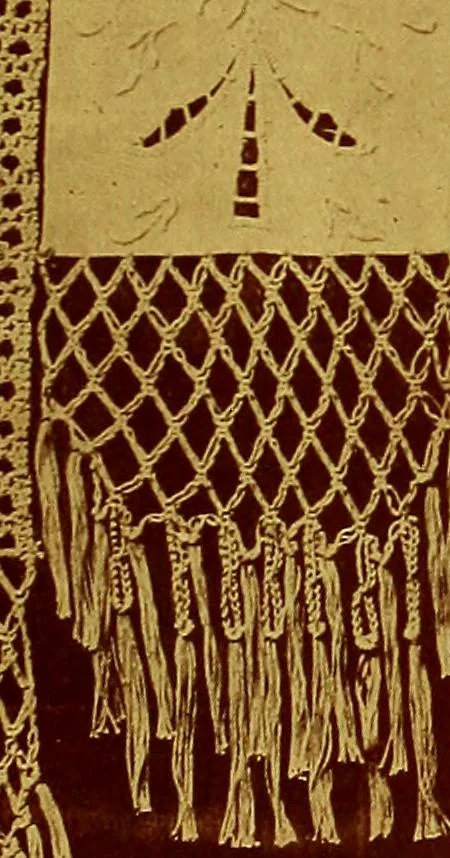 An illustration from Old and new designs in crochet work, 1900, leaf 4