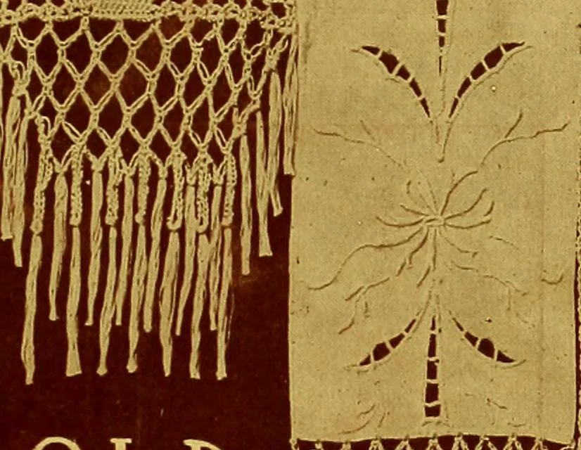An illustration from Old and new designs in crochet work, 1900, leaf 4