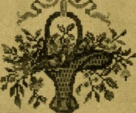 An illustration from Old and new designs in crochet work, 1900, leaf 5