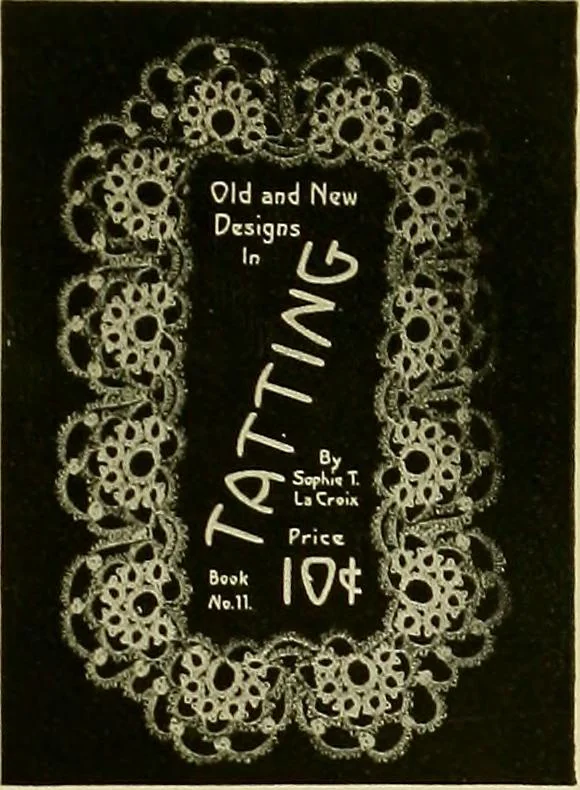 An illustration from Old and new designs in crochet work, 1900, leaf 6