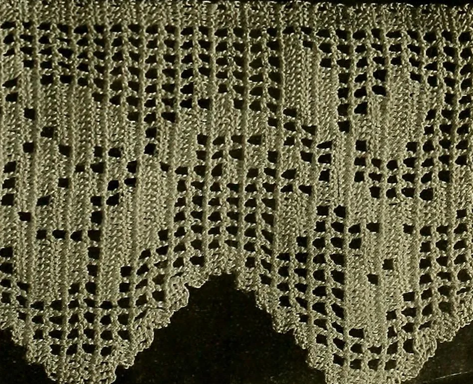 An illustration from Old and new designs in crocheted towels, pillow-cases, sheets, 1900, leaf 4