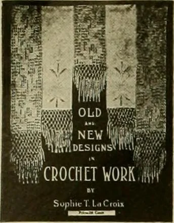 An illustration from Old and new designs in crocheted towels, pillow-cases, sheets, 1900, leaf 5