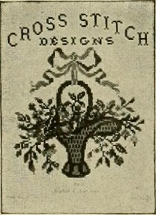 An illustration from Old and new designs in crocheted towels, pillow-cases, sheets, 1900, leaf 5