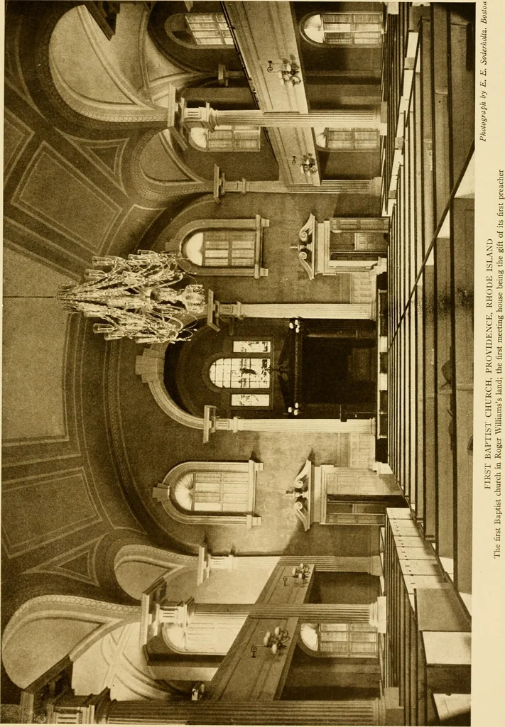 An illustration from Old New England churches and their children, 1906, leaf 364