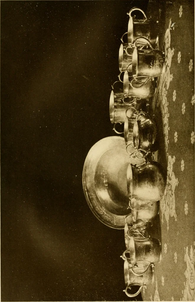 An illustration from Old New England churches and their children, 1906, leaf 385