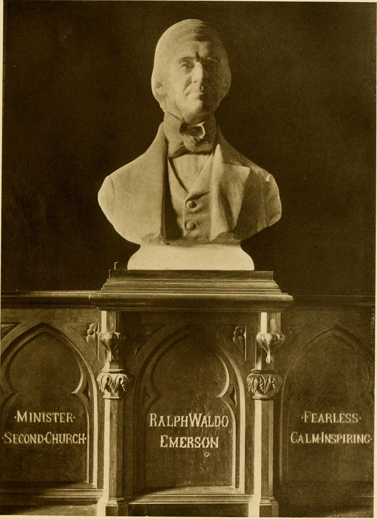 An illustration from Old New England churches and their children, 1906, leaf 84