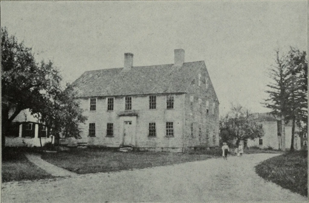 An illustration from Old New England houses, 1920, leaf 100