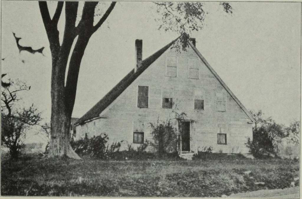 An illustration from Old New England houses, 1920, leaf 104