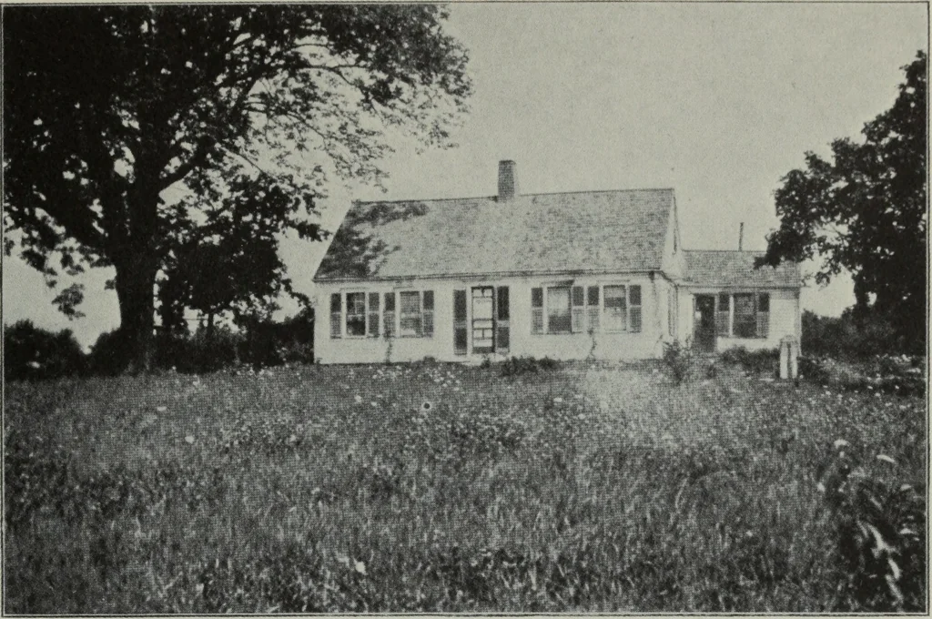 An illustration from Old New England houses, 1920, leaf 106