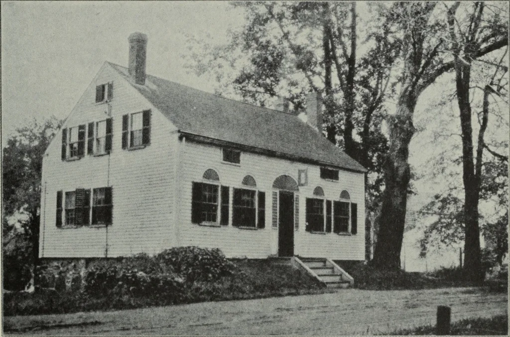 An illustration from Old New England houses, 1920, leaf 106