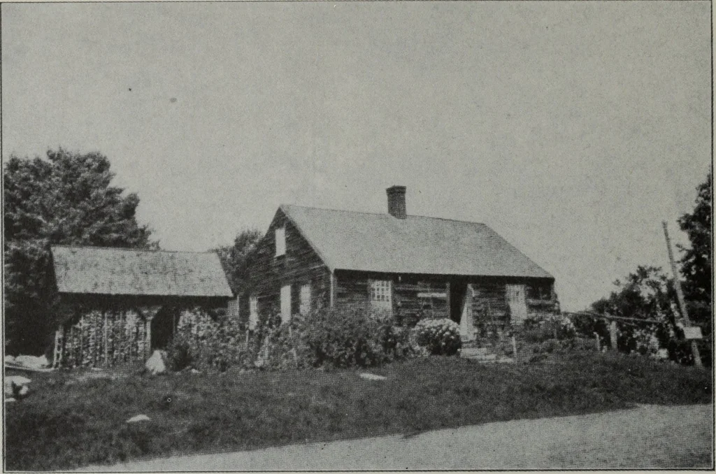 An illustration from Old New England houses, 1920, leaf 107
