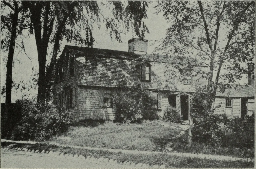 An illustration from Old New England houses, 1920, leaf 108