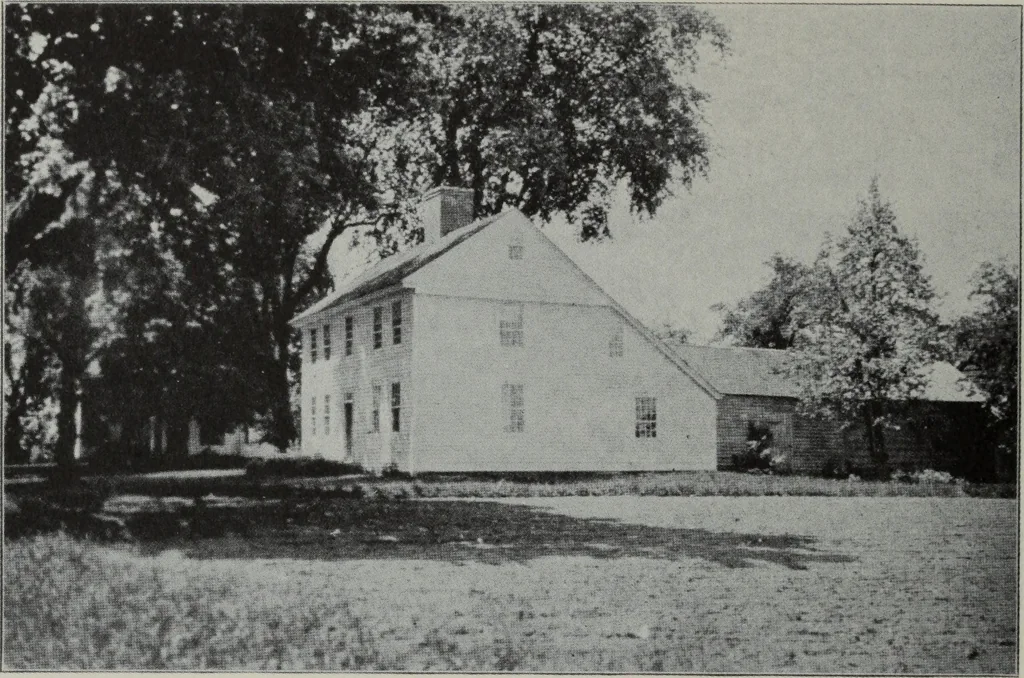 An illustration from Old New England houses, 1920, leaf 109