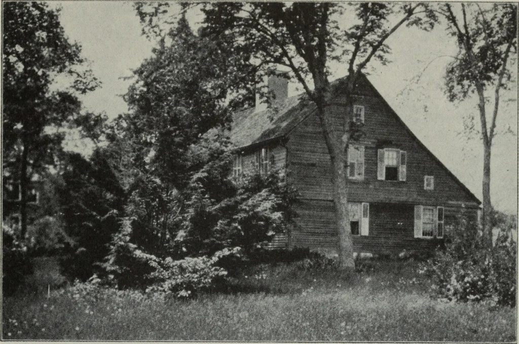An illustration from Old New England houses, 1920, leaf 110
