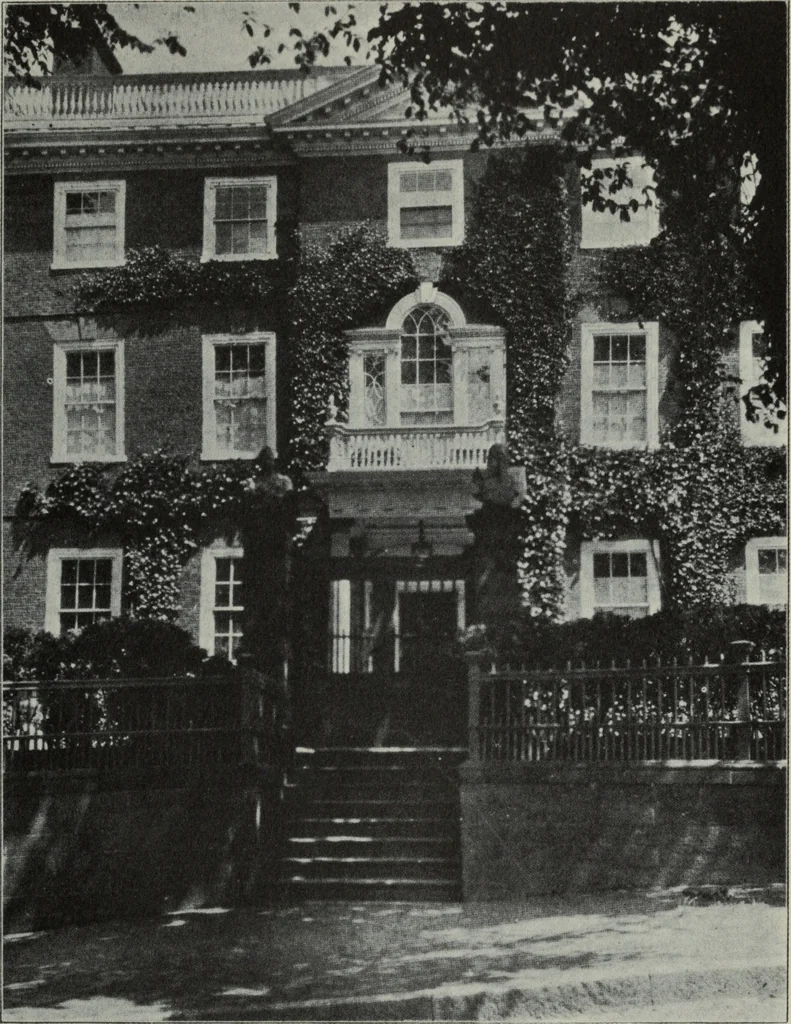 An illustration from Old New England houses, 1920, leaf 42