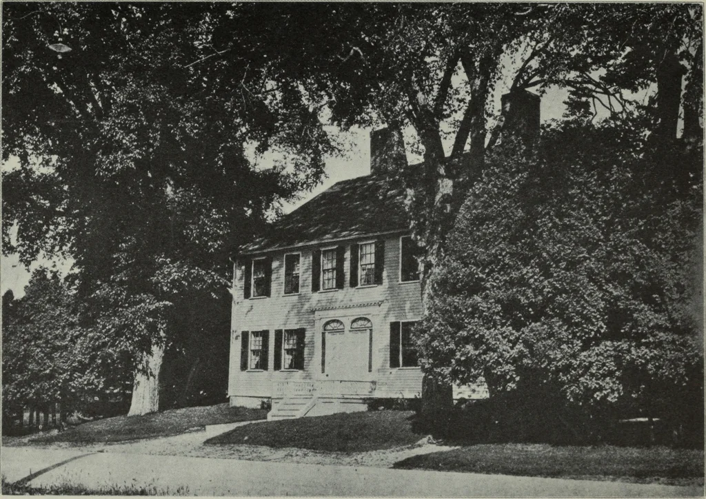 An illustration from Old New England houses, 1920, leaf 44
