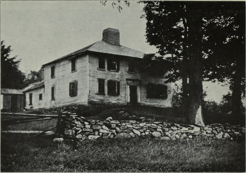 An illustration from Old New England houses, 1920, leaf 46