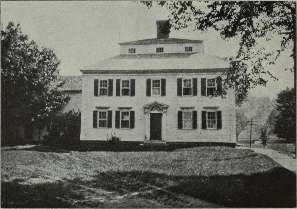 An illustration from Old New England houses, 1920, leaf 48