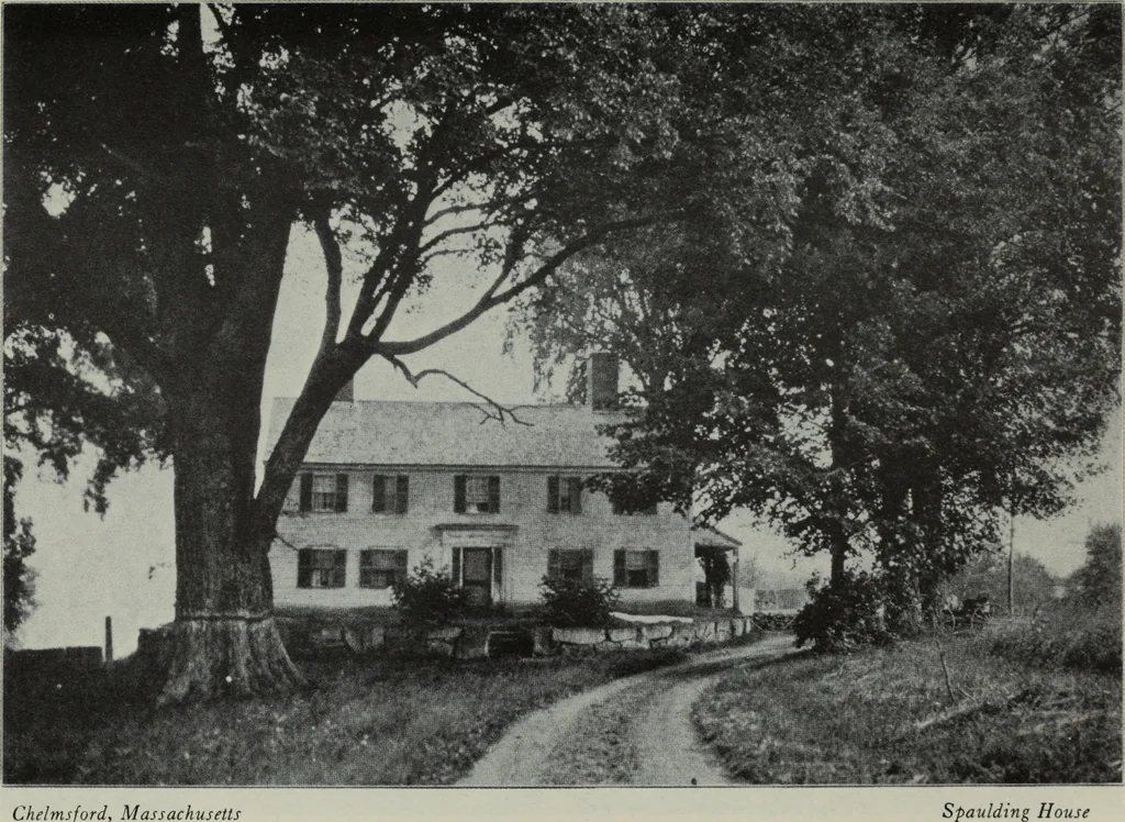 An illustration from Old New England houses, 1920, leaf 52