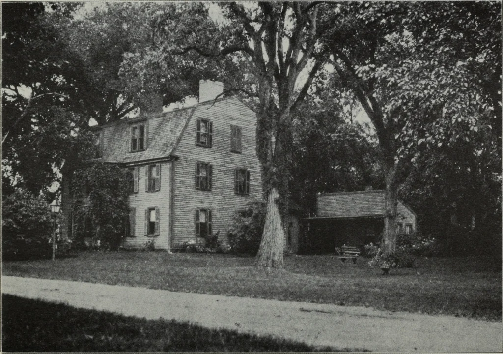 An illustration from Old New England houses, 1920, leaf 53