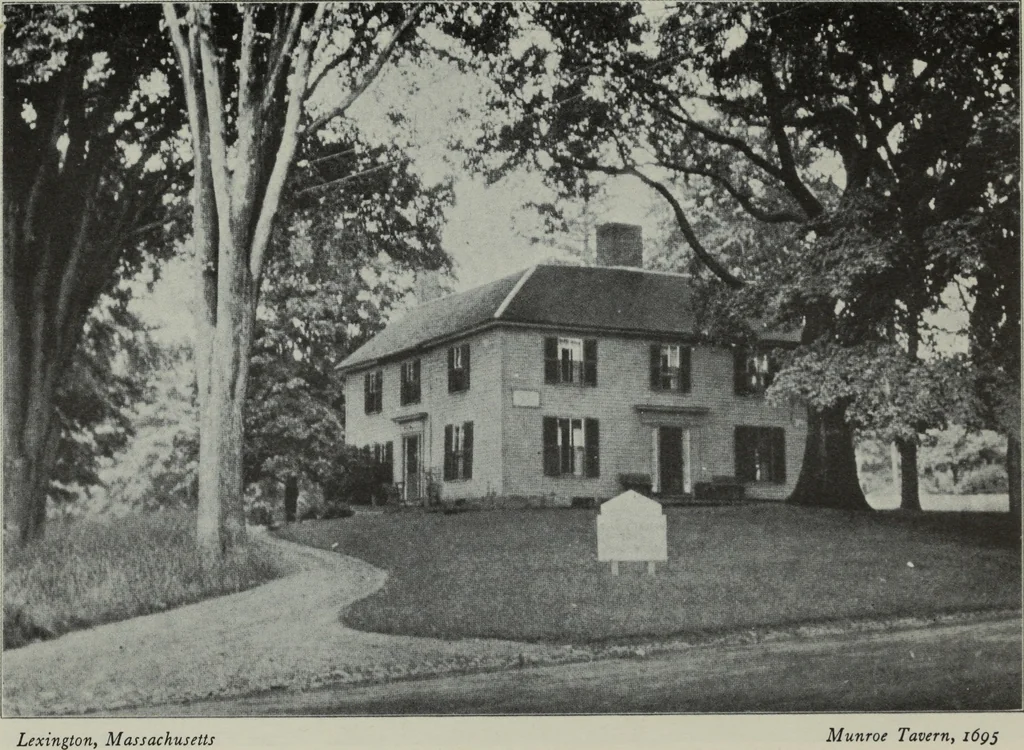 An illustration from Old New England houses, 1920, leaf 54