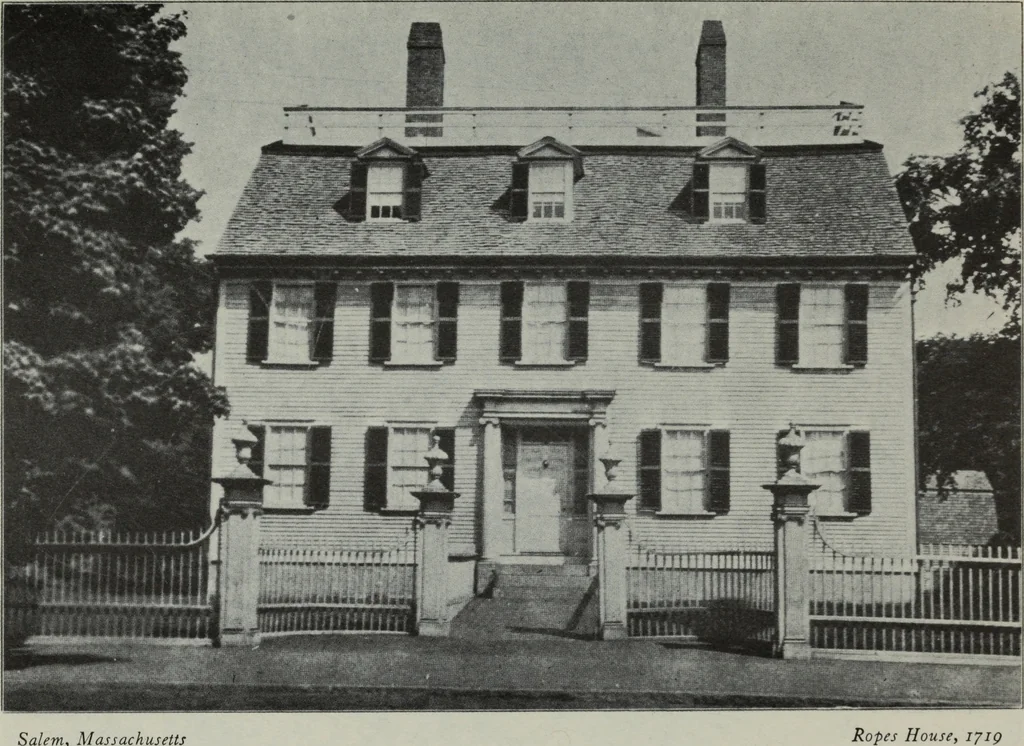 An illustration from Old New England houses, 1920, leaf 58