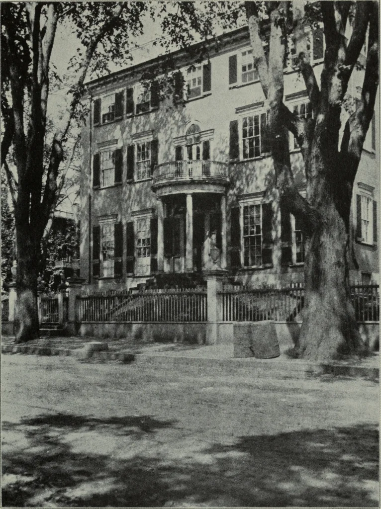 An illustration from Old New England houses, 1920, leaf 68