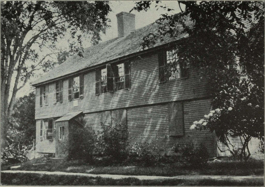 An illustration from Old New England houses, 1920, leaf 74
