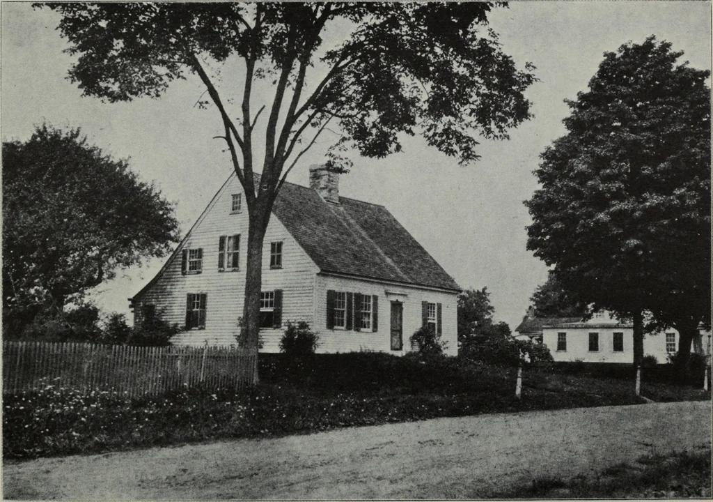 An illustration from Old New England houses, 1920, leaf 75