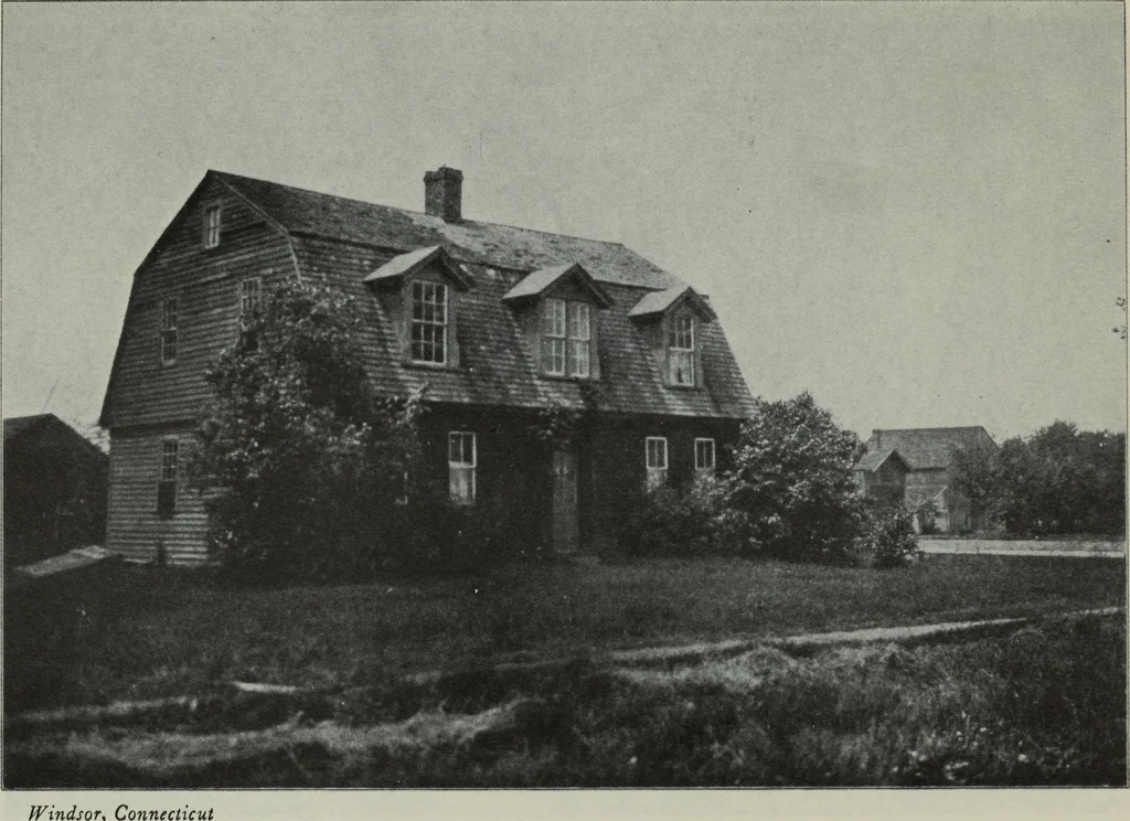 An illustration from Old New England houses, 1920, leaf 76