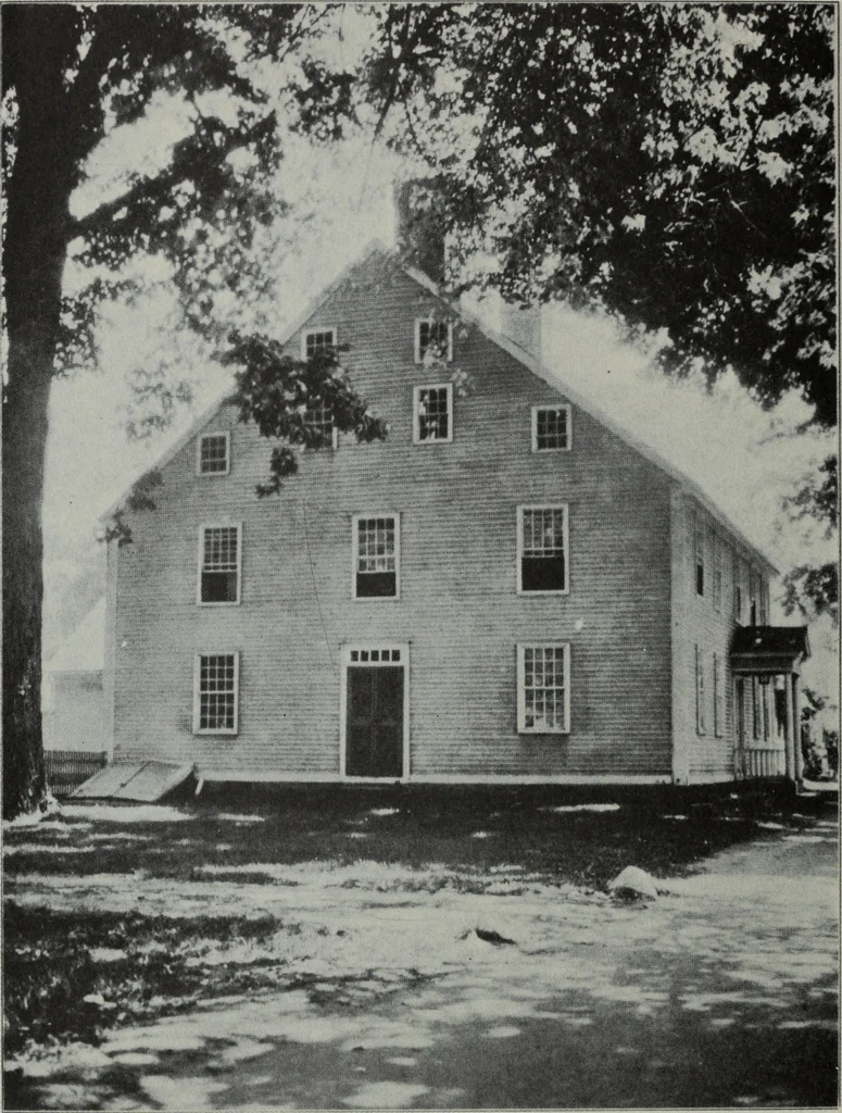 An illustration from Old New England houses, 1920, leaf 79