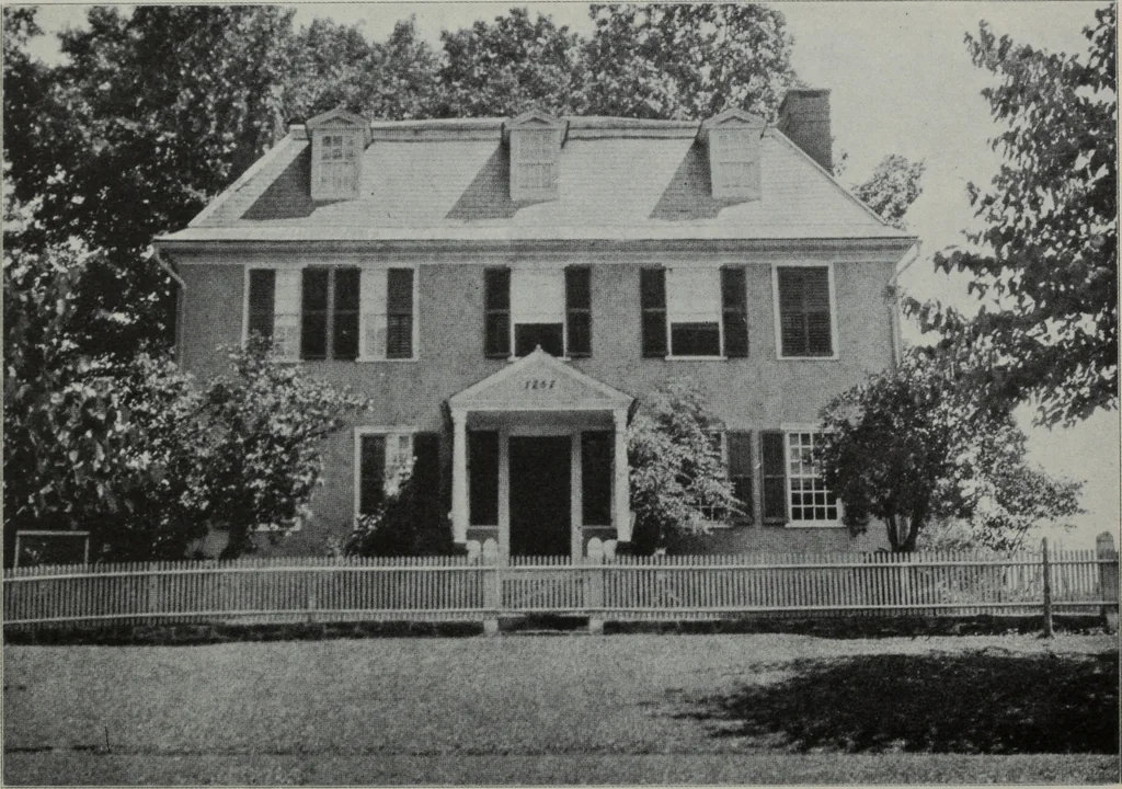 An illustration from Old New England houses, 1920, leaf 85