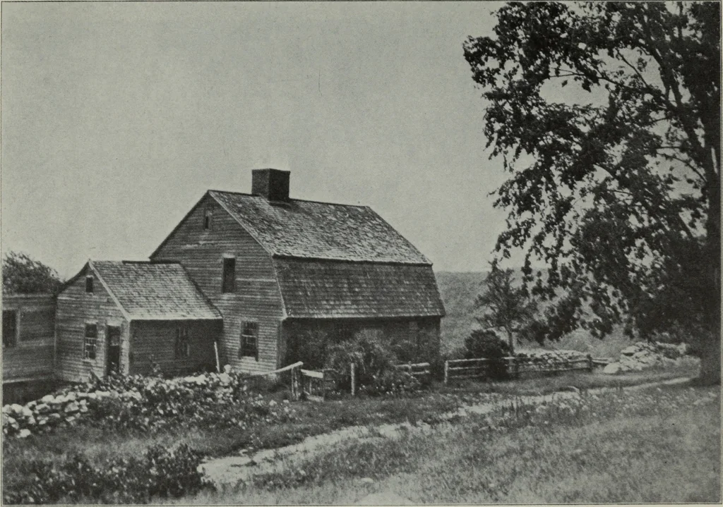 An illustration from Old New England houses, 1920, leaf 86