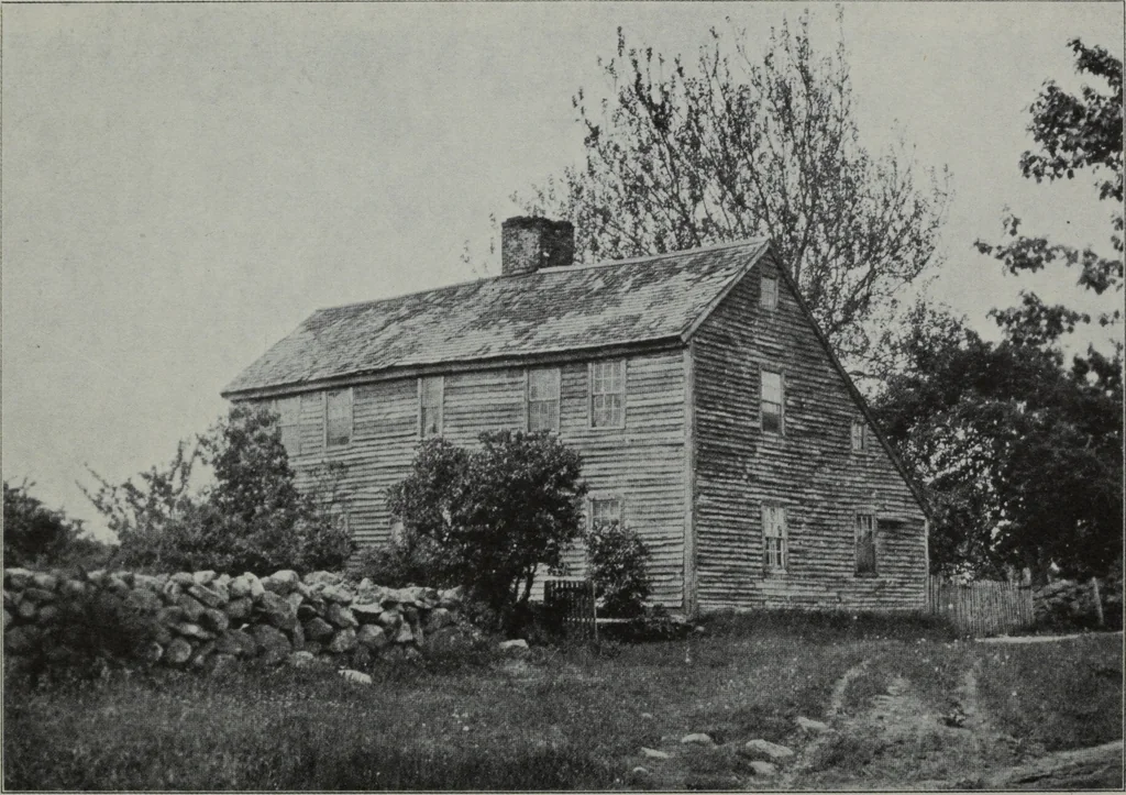 An illustration from Old New England houses, 1920, leaf 87