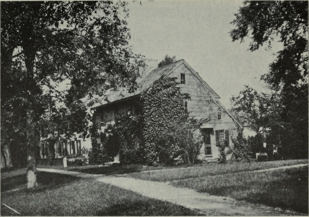 An illustration from Old New England houses, 1920, leaf 92