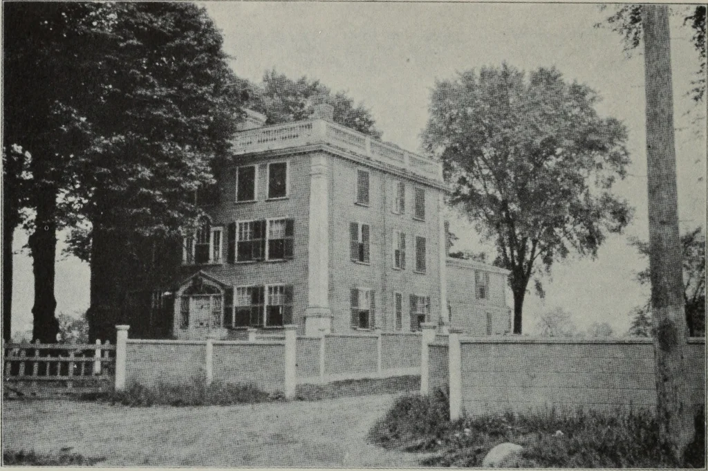 An illustration from Old New England houses, 1920, leaf 95