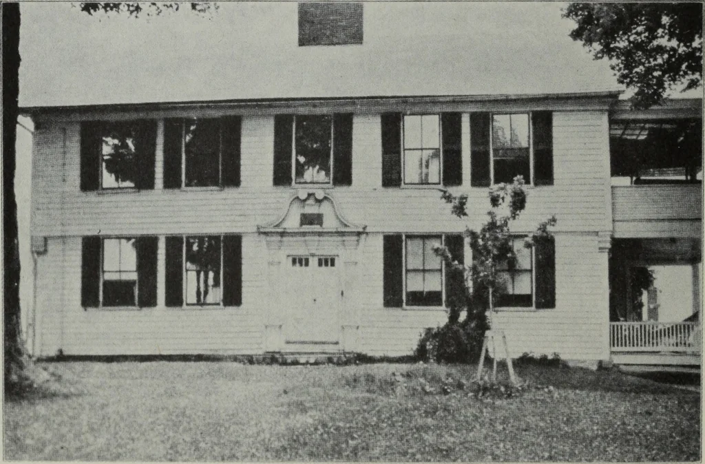 An illustration from Old New England houses, 1920, leaf 95
