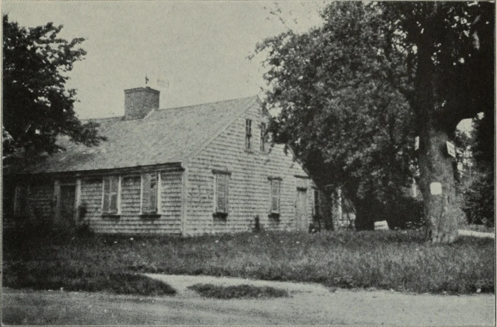 An illustration from Old New England houses, 1920, leaf 96