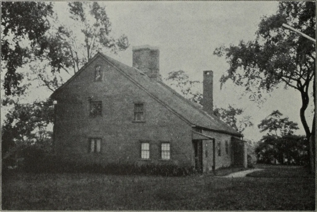 An illustration from Old New England houses, 1920, leaf 97
