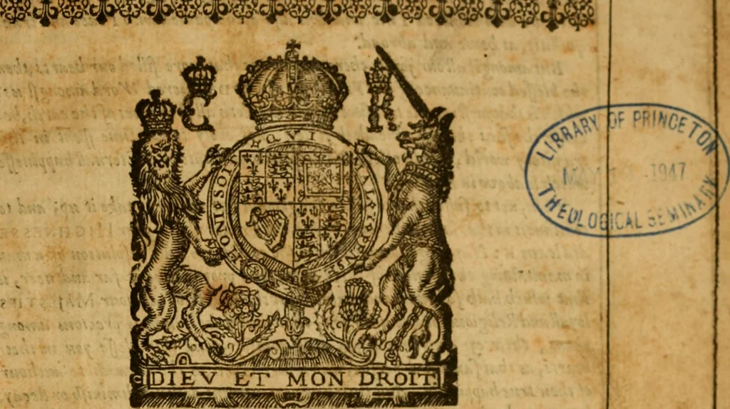 An illustration from The Old and New Testaments, 1612, leaf 4
