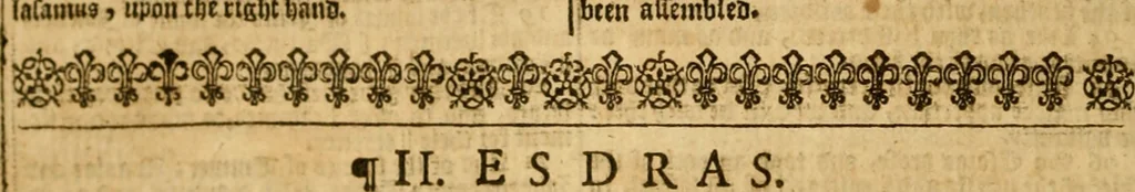 An illustration from The Old and New Testaments, 1612, leaf 611
