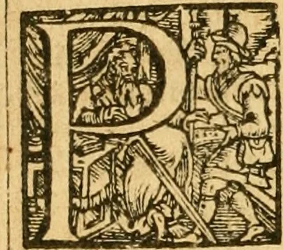 An illustration from The Old and New Testaments, 1612, leaf 207