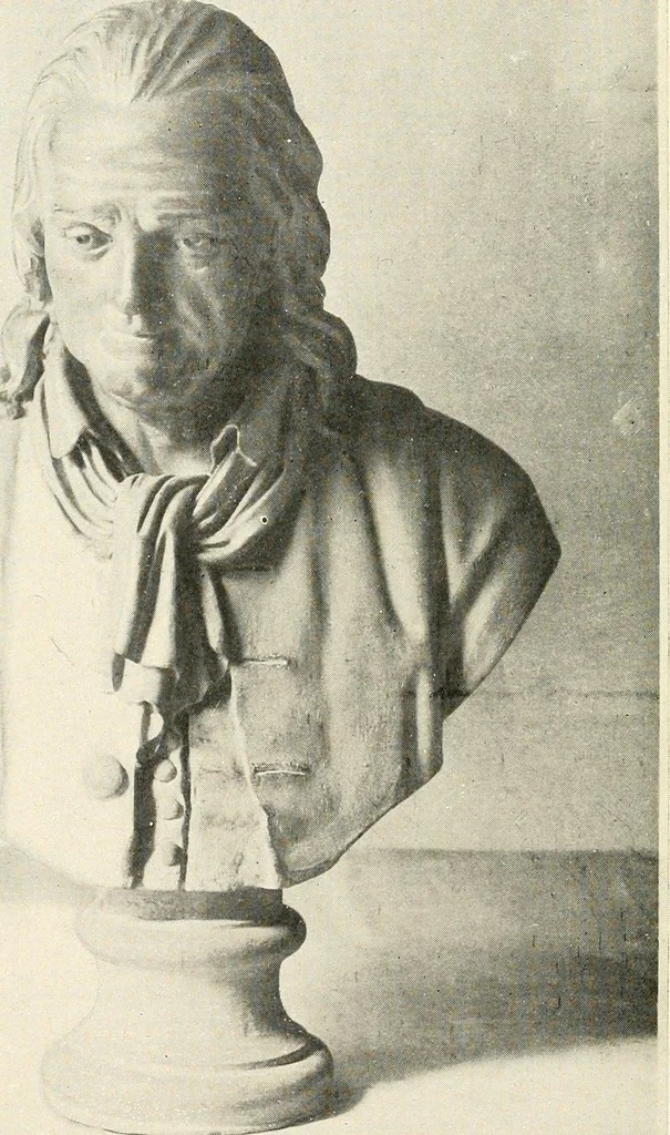 An illustration from Old paintings, drawings, miniatures, statuettes, busts, snuff boxes, bonbonnieres, medallions, medals, and other objects of art relating to America, 1913, leaf 27