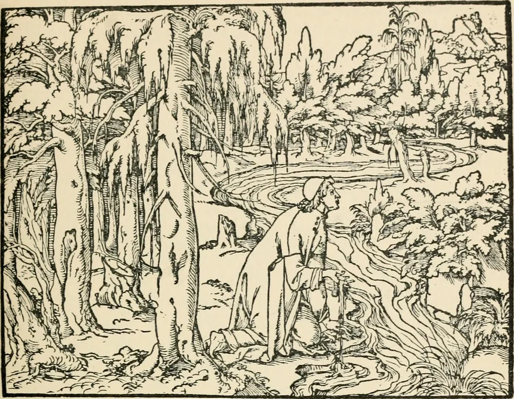 An illustration from Old picture books; with other essays on bookish subjects, 1902, leaf 104