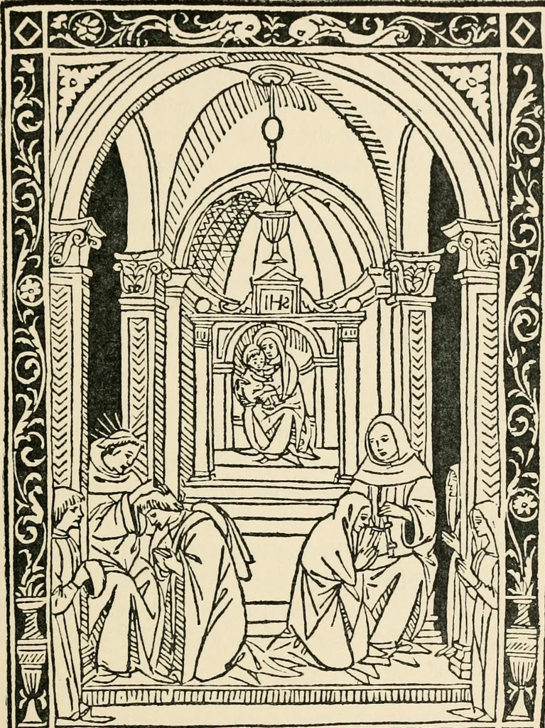 An illustration from Old picture books; with other essays on bookish subjects, 1902, leaf 108